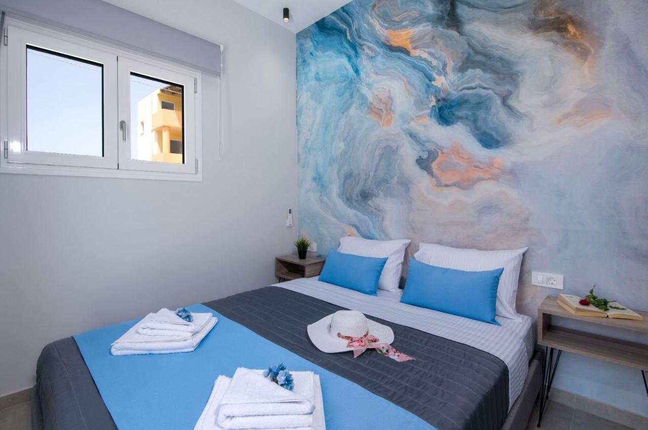 Luxury Villa Eva-Mari With Jacuzzi, 50M From The Beach Stalós Exteriör bild