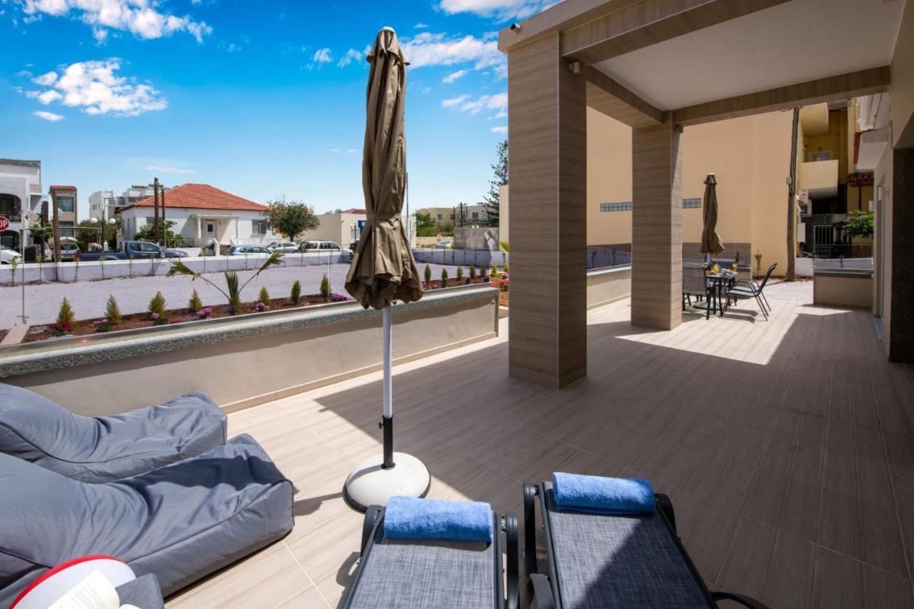Luxury Villa Eva-Mari With Jacuzzi, 50M From The Beach Stalós Exteriör bild